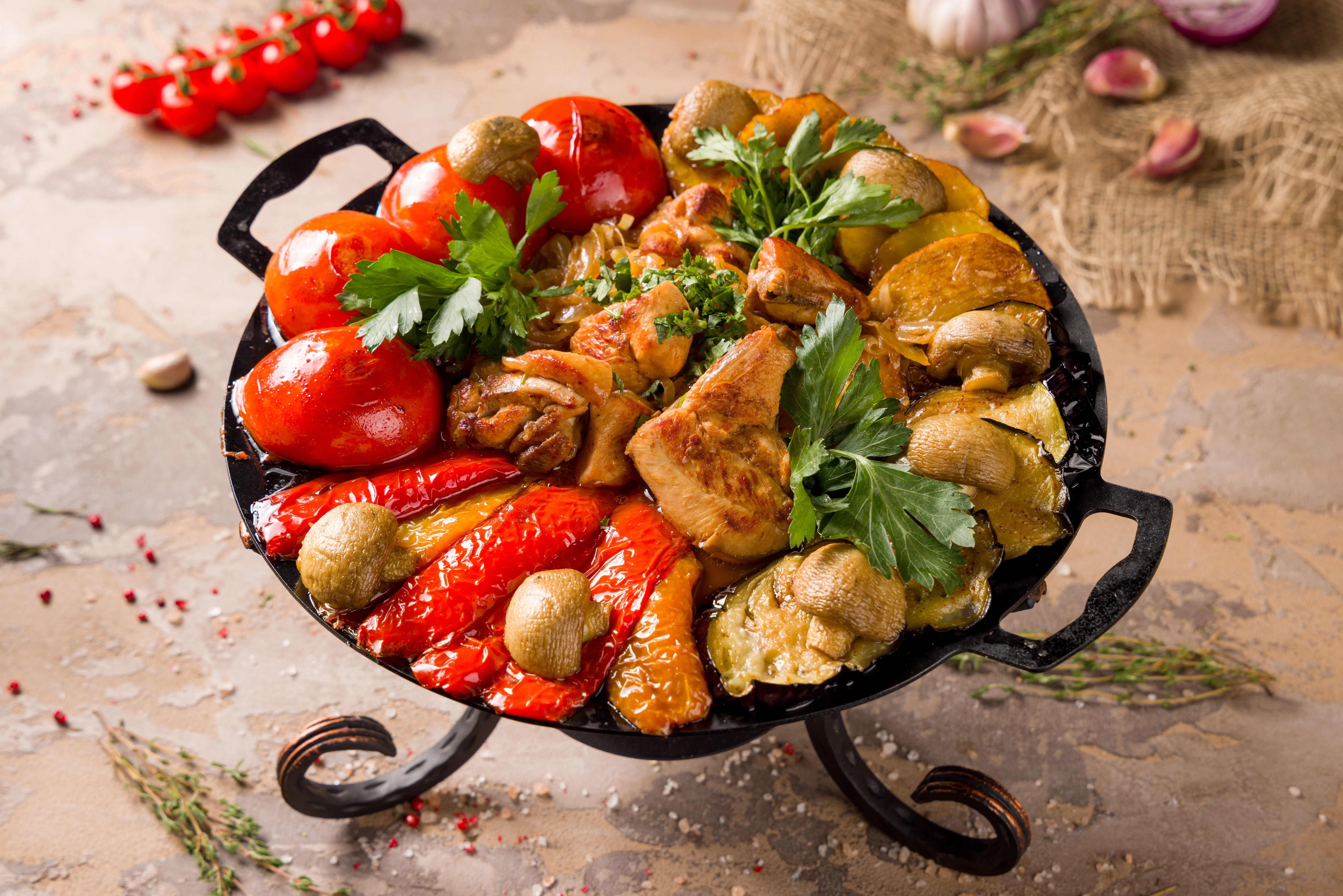 Садж курица